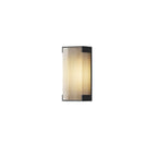 Rectangular Solar Outdoor Wall Light
