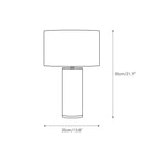 Remi Stone Table Lamp