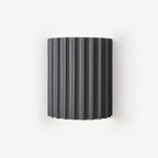 Resin Ribbed Wall Lamp
