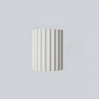 Resin Ribbed Wall Lamp
