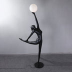 Rhythmic Gymnast Sculpture Floor Lamp