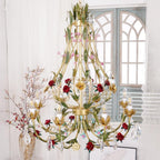 Rose Flowers Chandelier