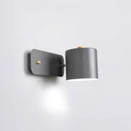 Rotatable Cylinder Plug-in Wall Lamp
