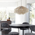 Round Shell Chandelier