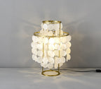 Round Shell Table Lamp