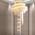 Cadena Chain Tassel Duplex Chandelier