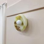 Savion Marble Wall Lamp