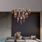 New Purple Style Eggplant-Shaped Chandelier
