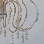 French Vintage Candle Chandelier for Living Room / bedroom