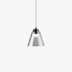Sculptural Glass Pendant Lamp