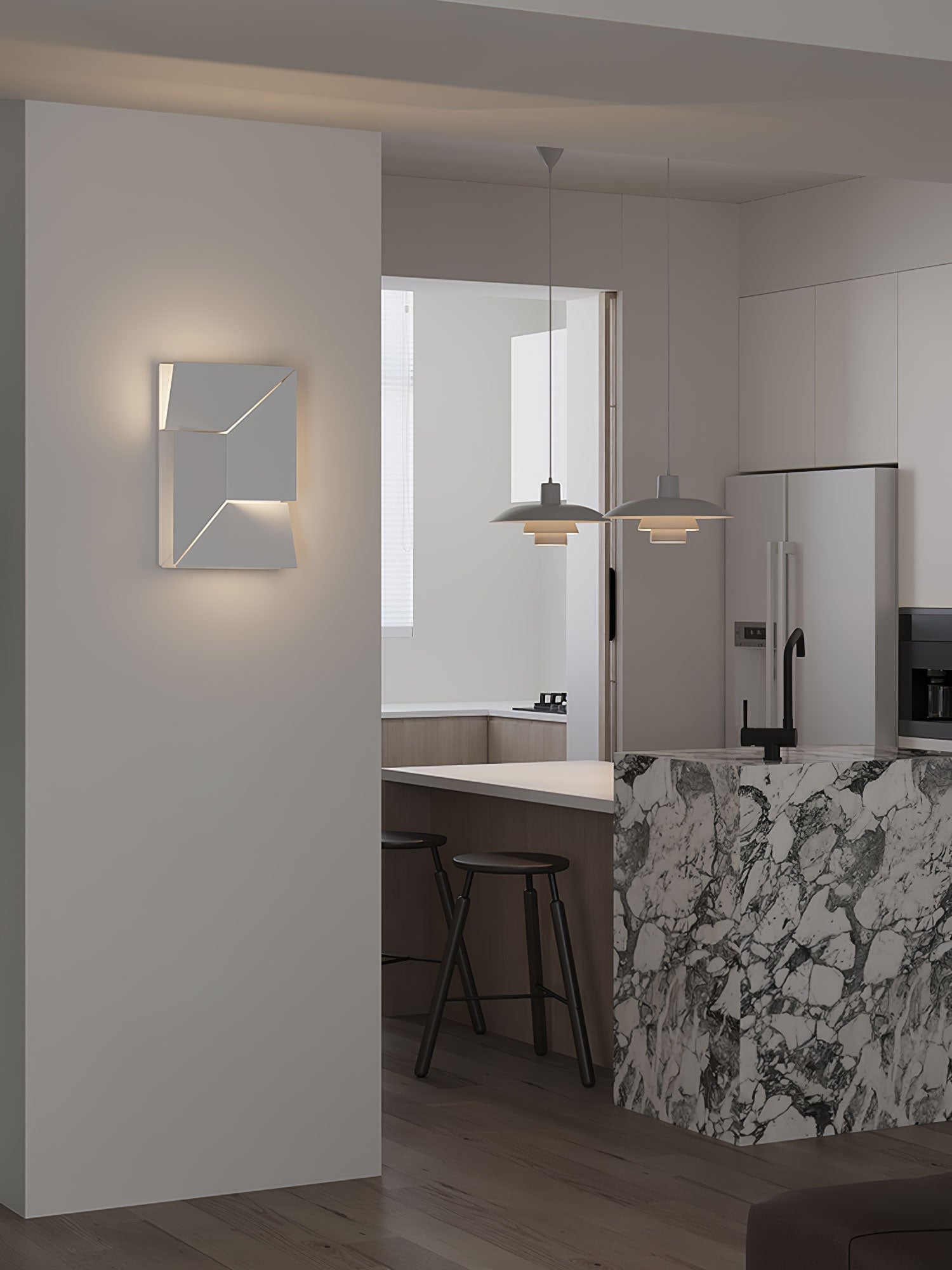Shadows Grand Plug-in Sconce