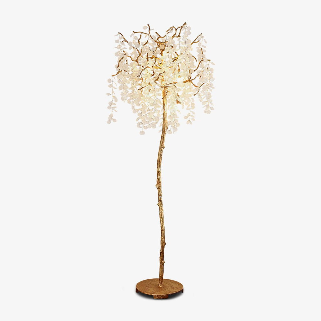 Shiro Noda Branch Crystal Floor Lamp
