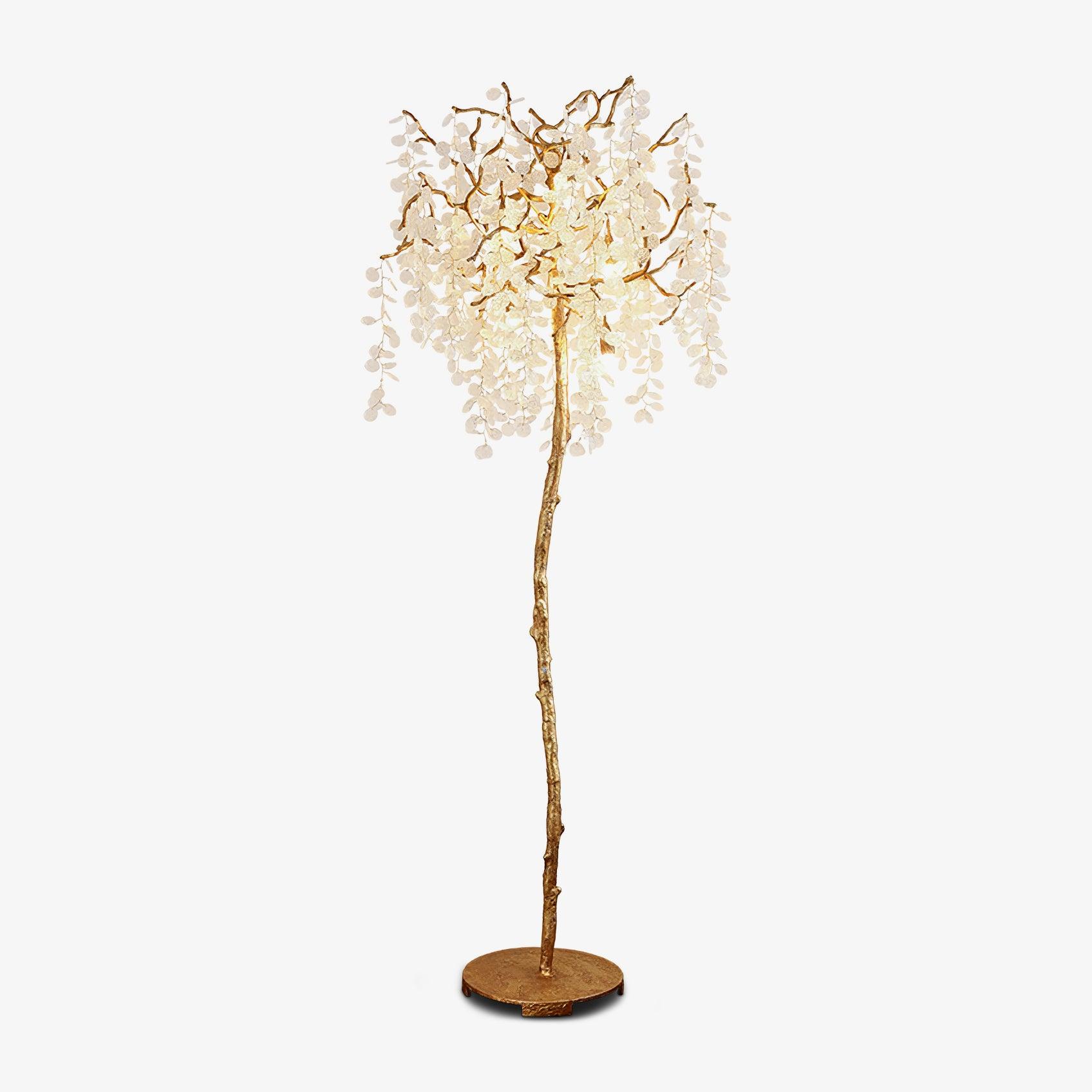 Shiro Noda Branch Crystal Floor Lamp