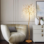 Shiro Noda Branch Crystal Floor Lamp