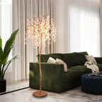 Shiro Noda Branch Crystal Floor Lamp
