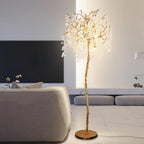 Shiro Noda Branch Crystal Floor Lamp