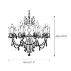 Silva Crystal Chandelier