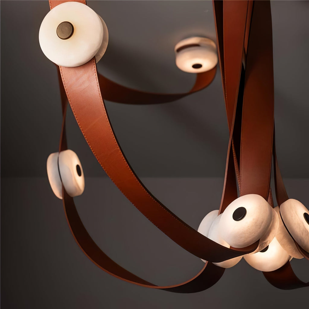 Snaps Alabaster Pendant Light