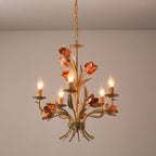Southport Sage Rose Chandelier