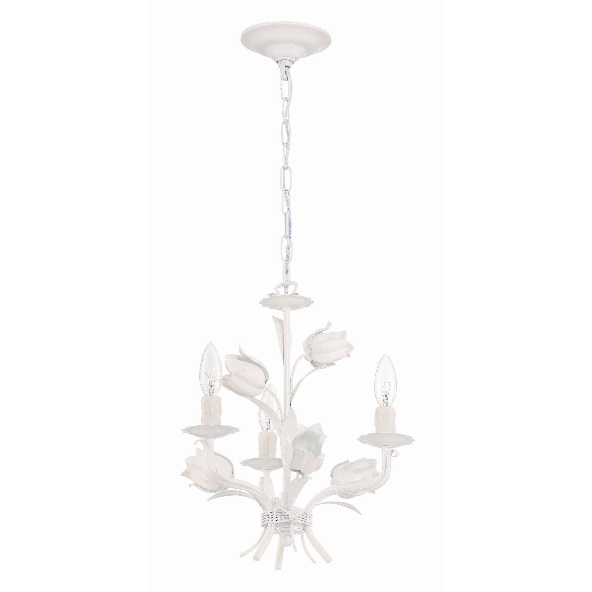 Southport Sage Rose Chandelier