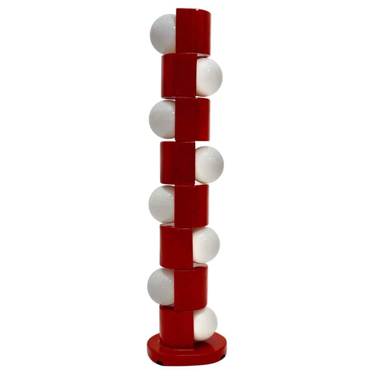 Space Age Totem Floor Lamp