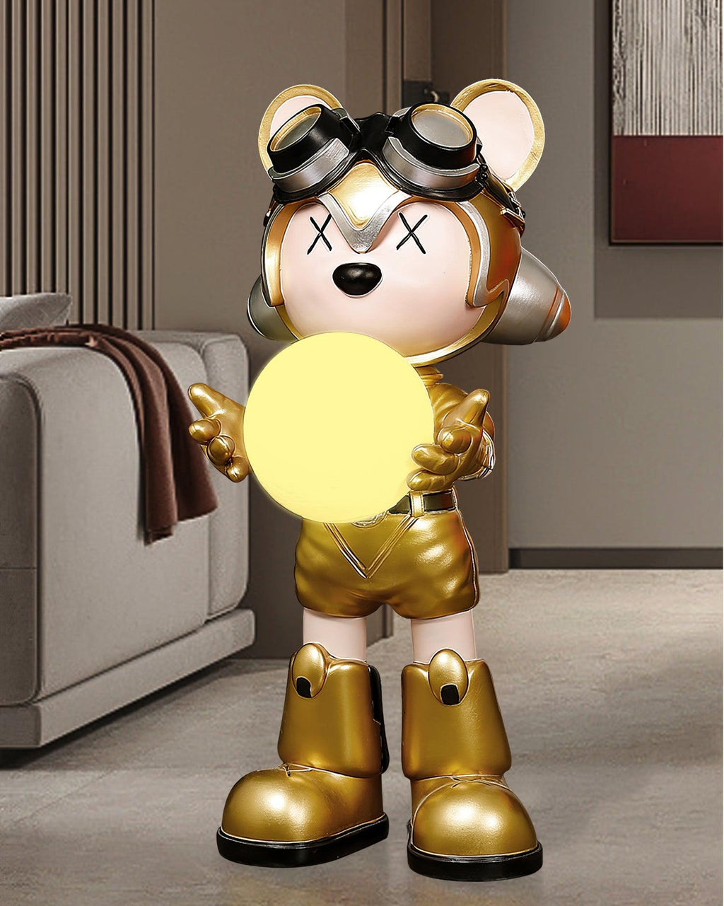 Space Bear Built-in Battery Floor Lamp