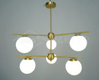 Sphere & Stem Chandelier