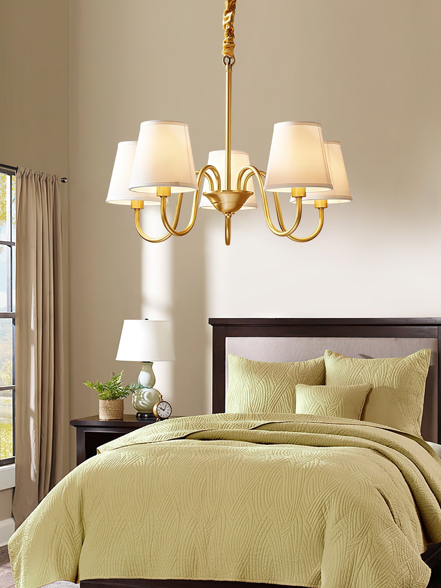 Aged Stacey Chandelier