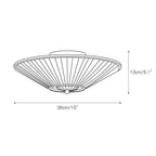 Stefanie Pleated Ceiling Lamp