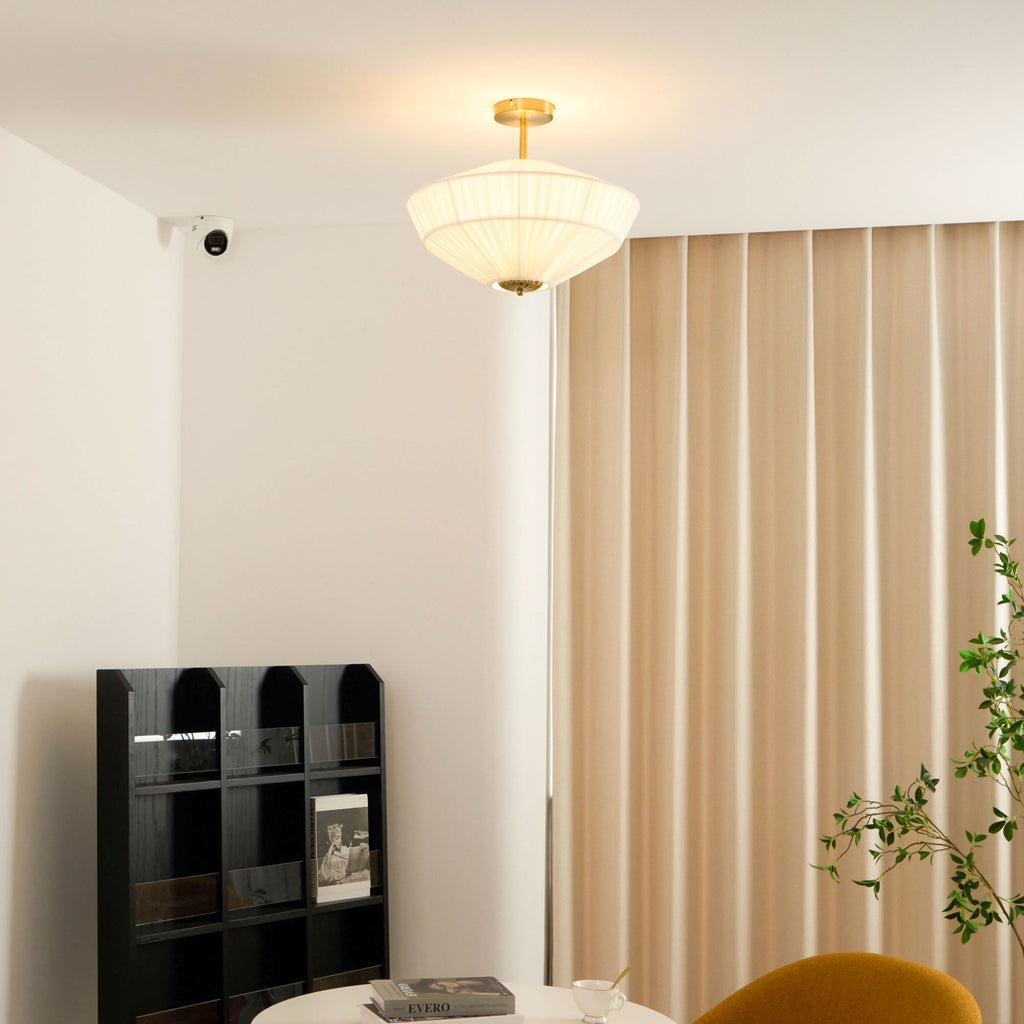 Stefanie Pleated Ceiling Lamp
