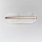 Stone Wall Alabaster LED Sconce