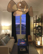 Screen Cannage Pendant Swag Light