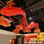 Swirl Koi Chandelier
