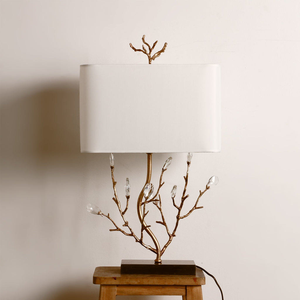 Sylvia Brass Branch Table Lamp