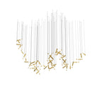Galaxy Symphony Orchestra Meteor Shower Crystal Spiral Chandelier