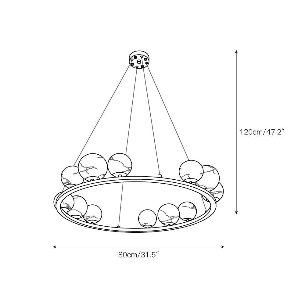 Tagliato Chandelier