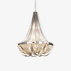Tassel Aluminum Chain Chandelier