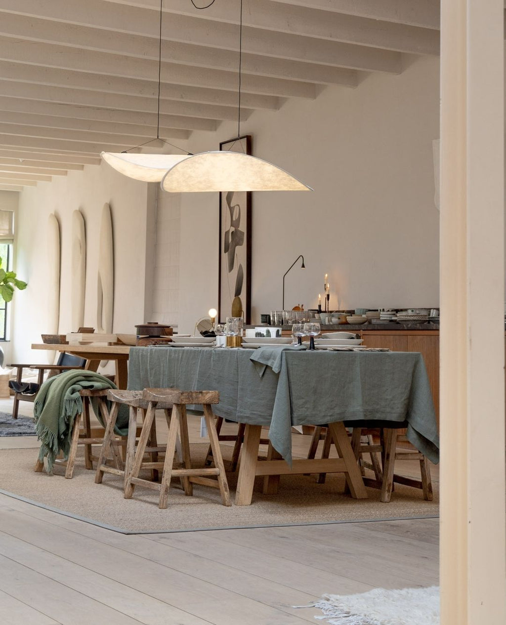 Tense Dupont Paper Pendant Lamp