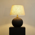 Terra Noir Textured Table Lamp