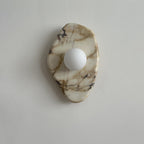 Textured Marble Wall Lamp