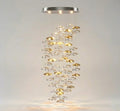 Tidal Stair Crystal Spiral Chandelier