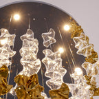 Tidal Stair Crystal Spiral Chandelier