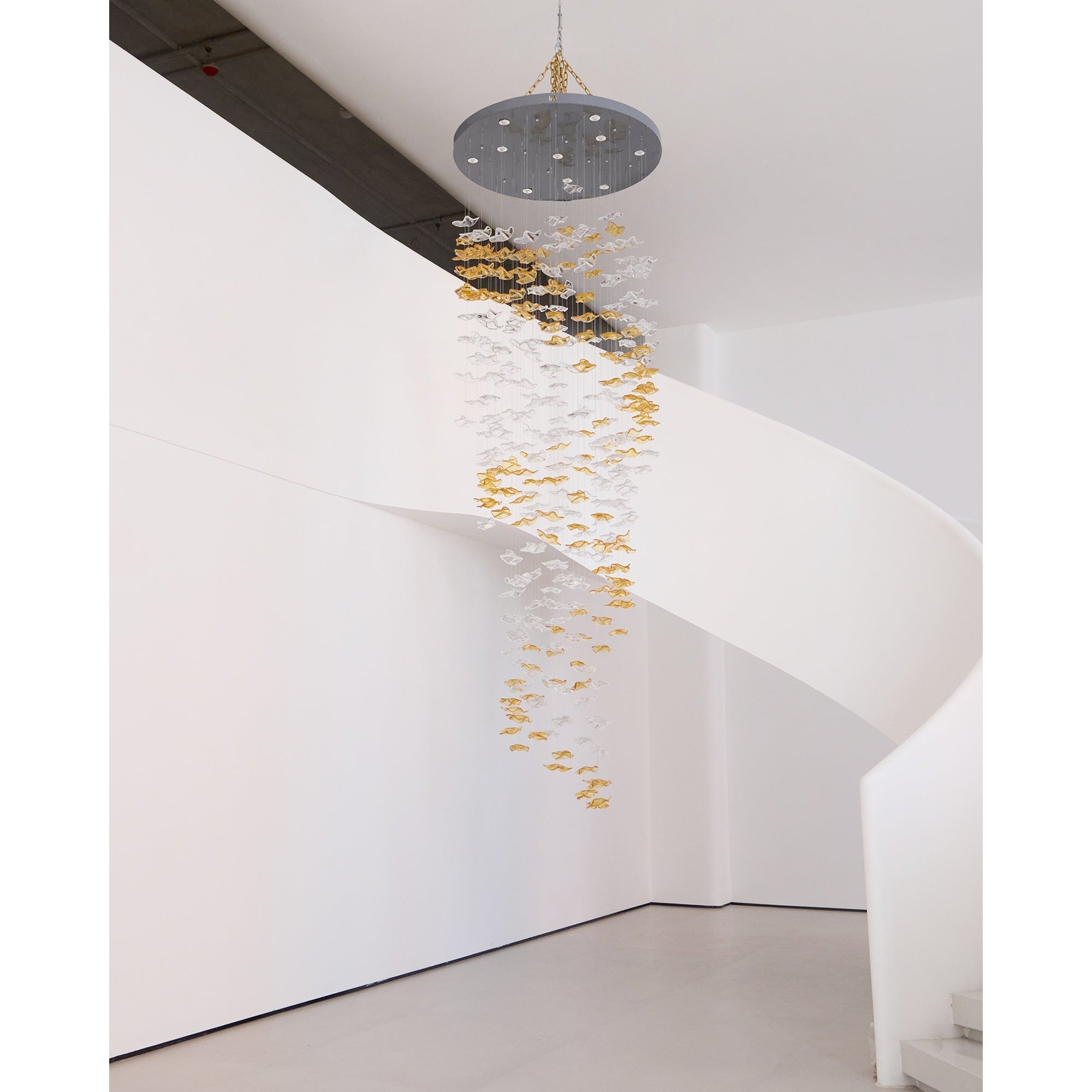Tidal Art Glass Chandelier