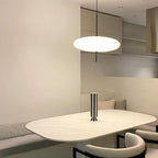 Modern White Bead Lampshade Pendant Light for Living / dining Room