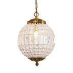 Traditional Gold Globe Chandelier