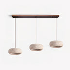 Travertine Drum Pendant Lamp