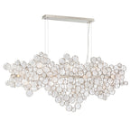 Mirella Trento Clustered Glass Linear Chandelier