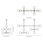 Trevi Multi Chandelier