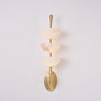 Triple Alabaster Wall Lamp