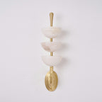 Triple Alabaster Wall Lamp